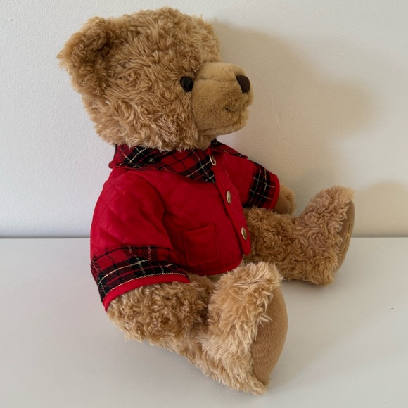 Harrods 2014 Jasper Christmas Bear Stuffed Animal NWOT